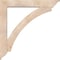 Ekena Millwork Thorton Traditional Smooth Bracket w/ Offset Brace, Douglas Fir, 7 1/2"W x 48"D x 48"H BKT0806X48X48THR01SDF - alternate 2